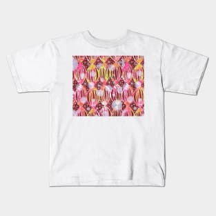 Tribal Print Red Kids T-Shirt